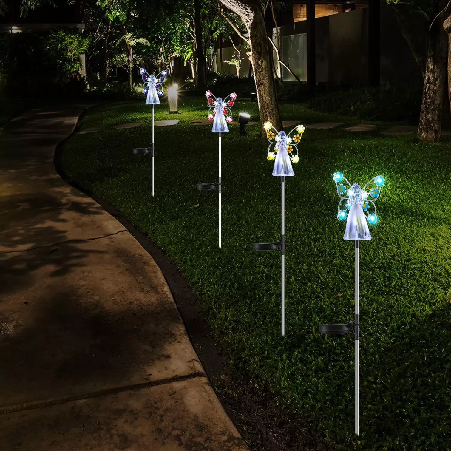 Angelicglow - Dekorative Solarlampen für den Garten