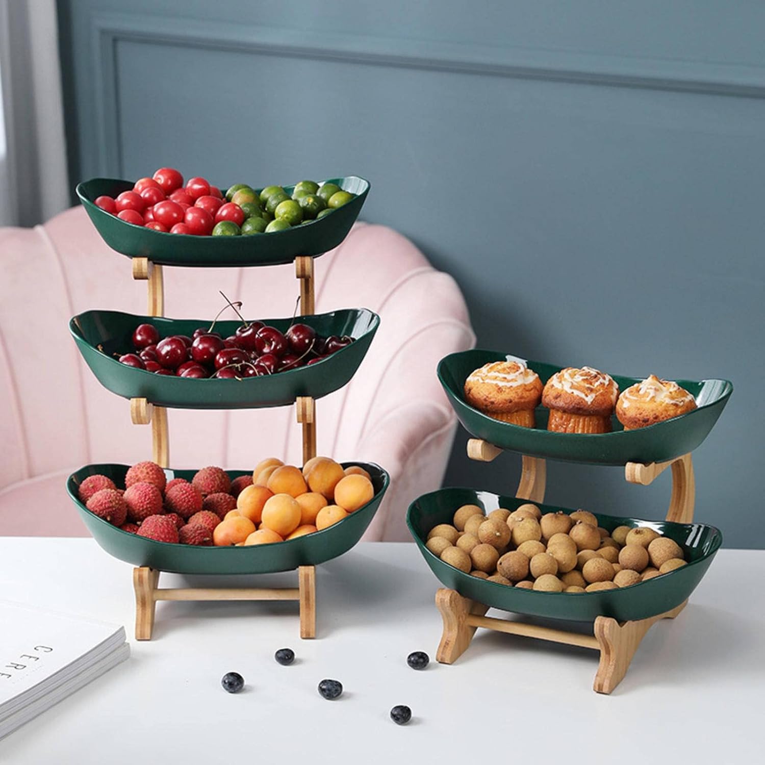 FruitTower – Eleganter Obstständer aus Metall