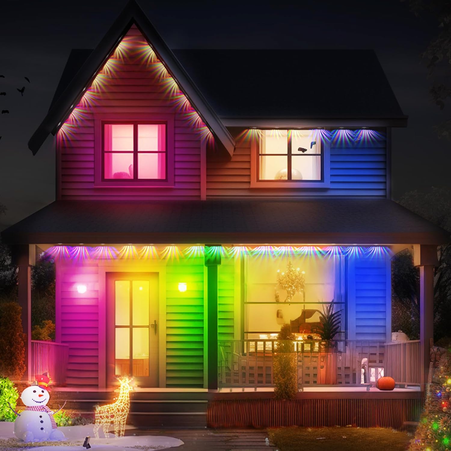 Smart RGB Lights – App & Voice-Controlled for Any Occasion