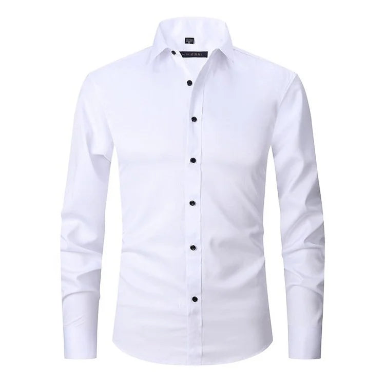 Teddy Stretch Anti-Wrinkle Shirt: una camisa que casi se pone sola