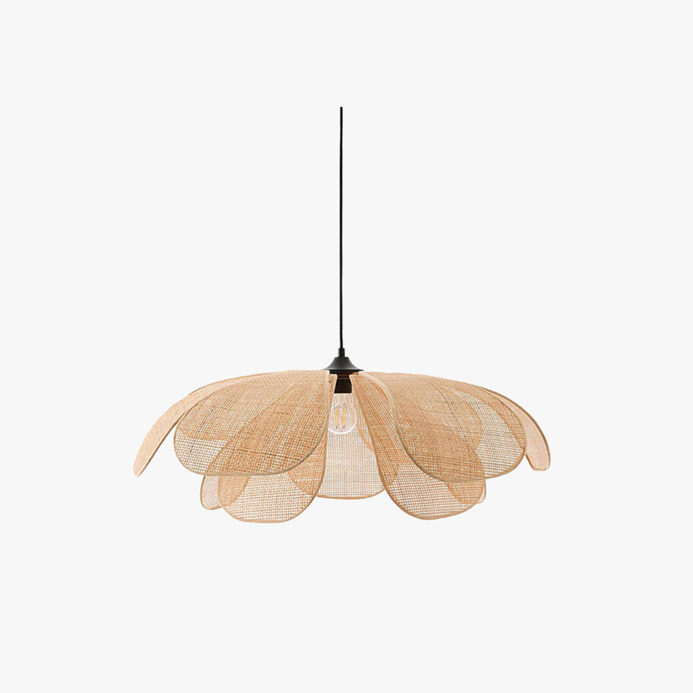 NaturelChic - Hanging Lamp in Reed for the Bedroom