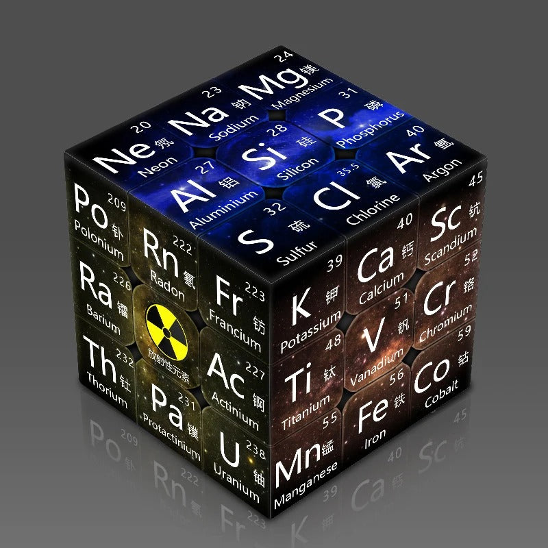 Rompecabezas del cubo elemental