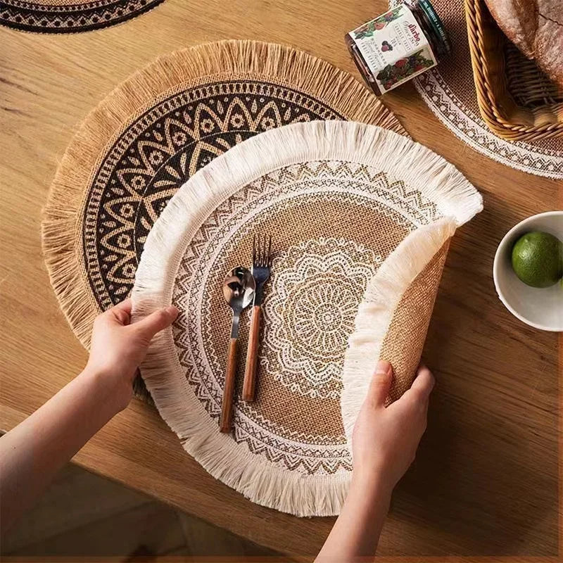 Boho Placemats Set van 4