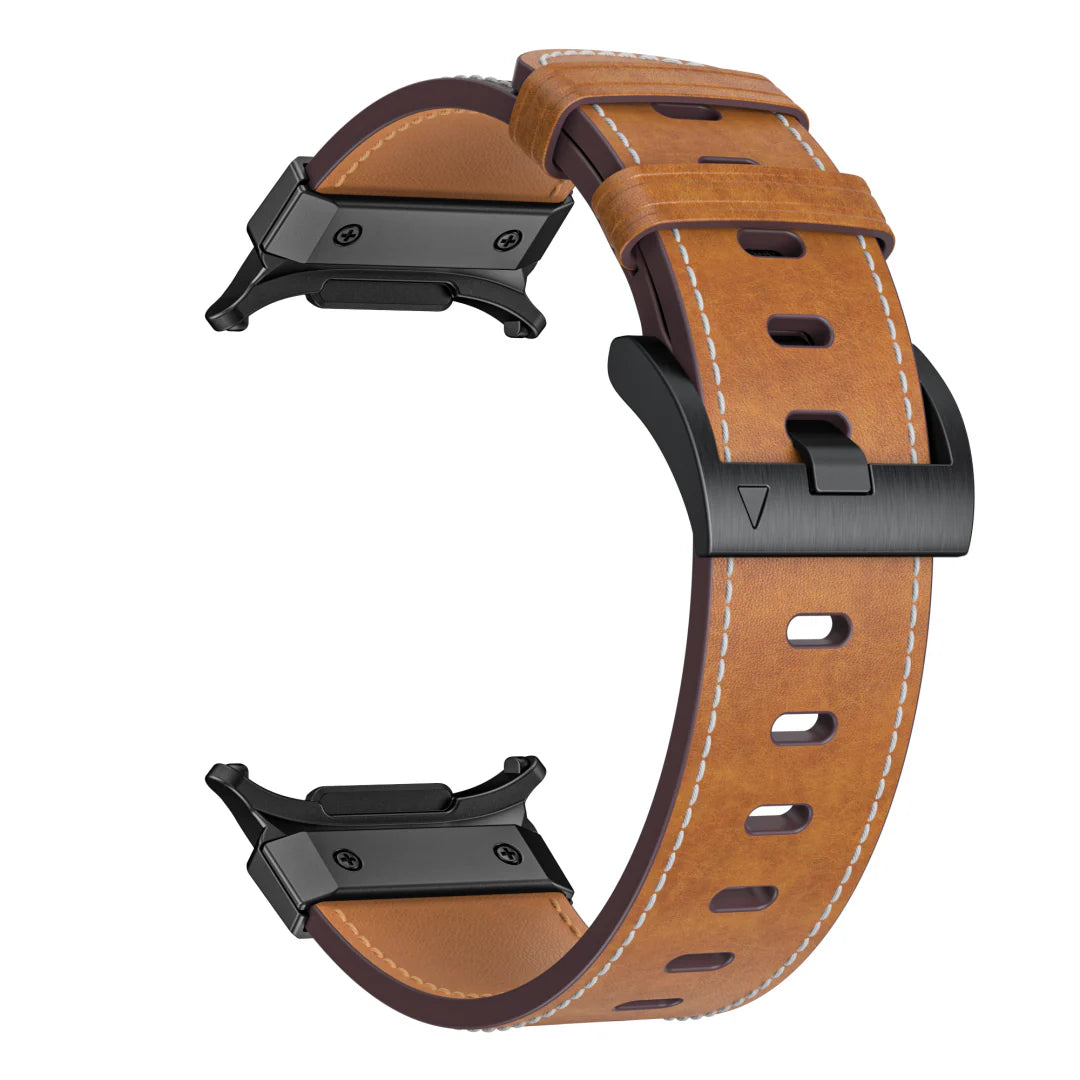 Bracelet en cuir tactique pour Samsung Galaxy Watch Ultra