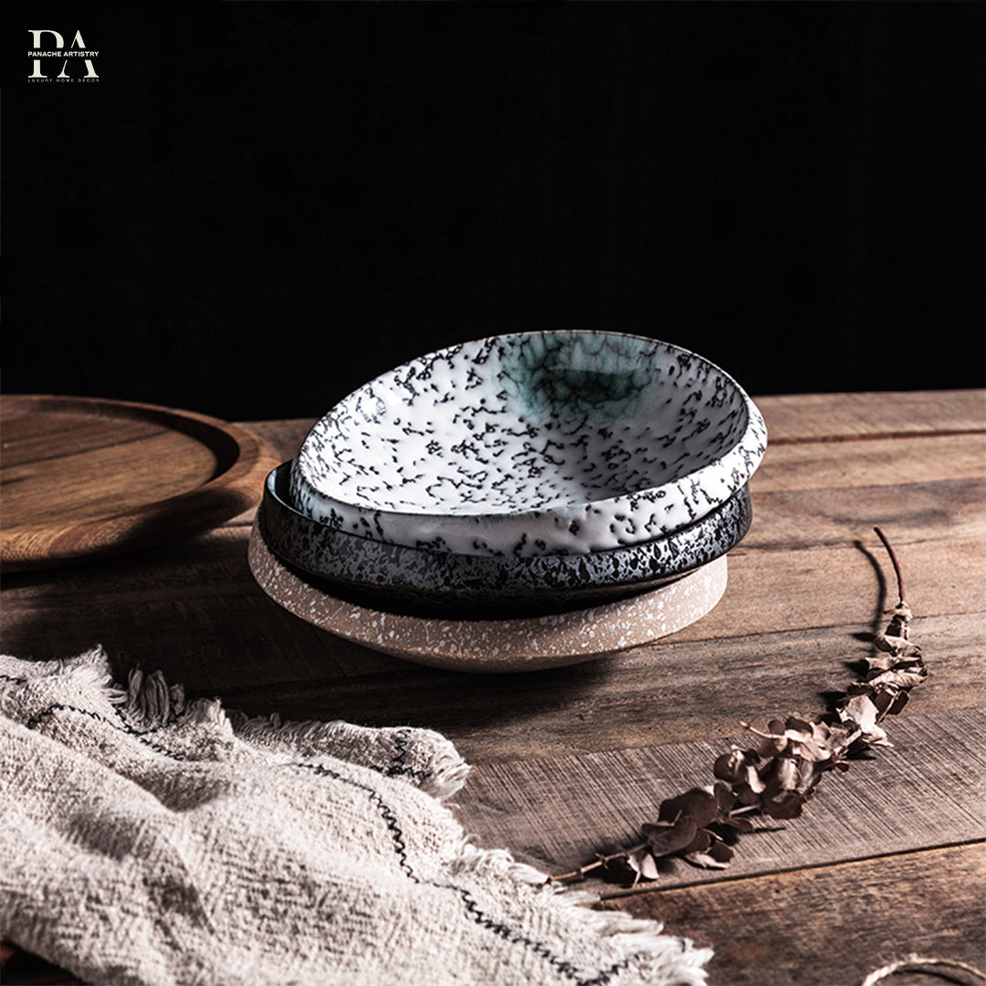 Rustic Zen Garden Plate