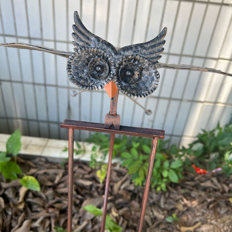 Art de jardin - Décoration de patio avec oiseaux