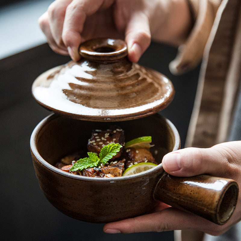 Cuisinière à micro-ondes en céramique