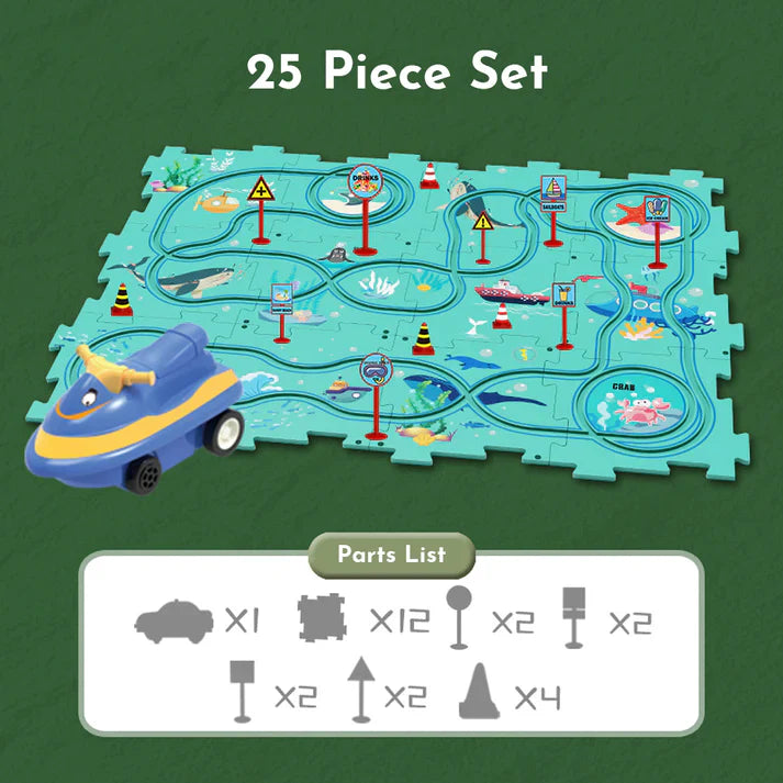 FunTrack™ -  Puzzle Racer Game