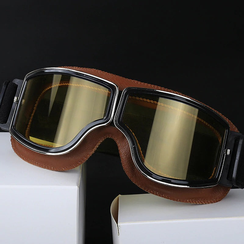 Vintage Motorbril | Stylish Protection for Every Ride