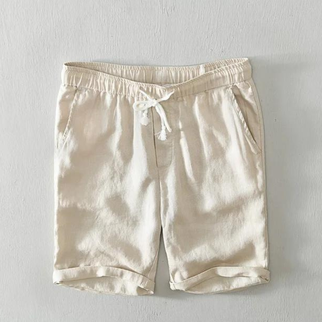 LinLux - Short 100% lin pour homme