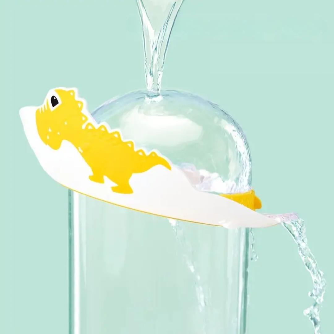 SplashSafe Dino | כובע רחצה נגד מים ושמפו