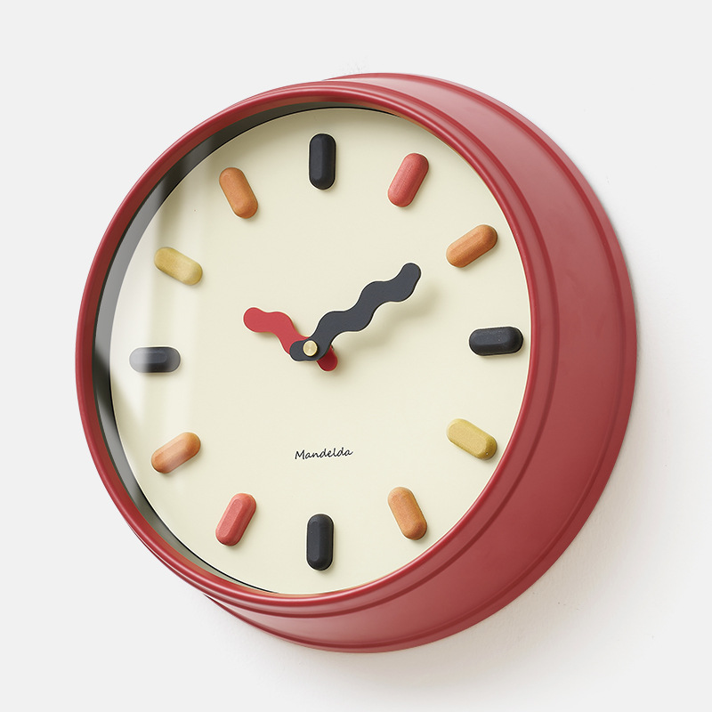 3D Nordic Silent Wall Clock – Eco-Friendly Contemporary Design for Living Rooms