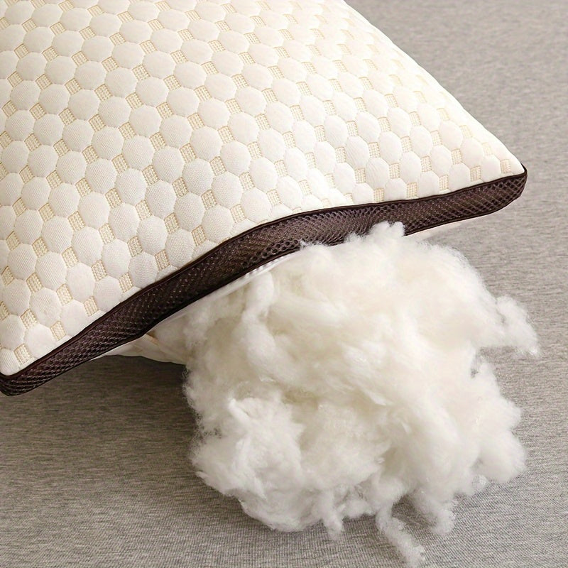 BubbleBliss Pillow - 3D kroppspute i mykt strikket stoff for eksepsjonell komfort