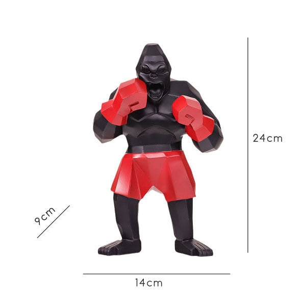 Geometrisk Gorilla Boxer