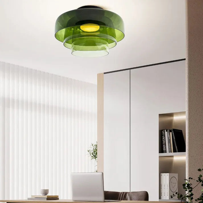 GlassLuxe – Lampada da soffitto medievale