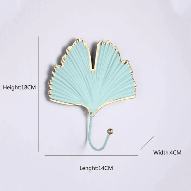 Metall-Wandhaken „Nature's Leaves“