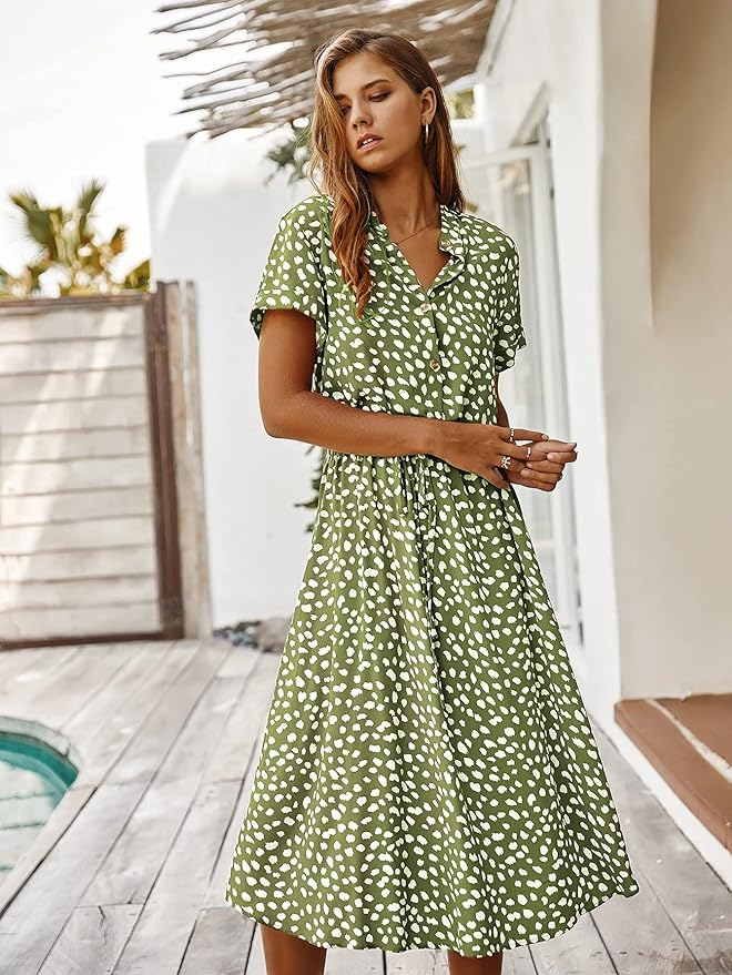 Monique™ | Robe de printemps classique