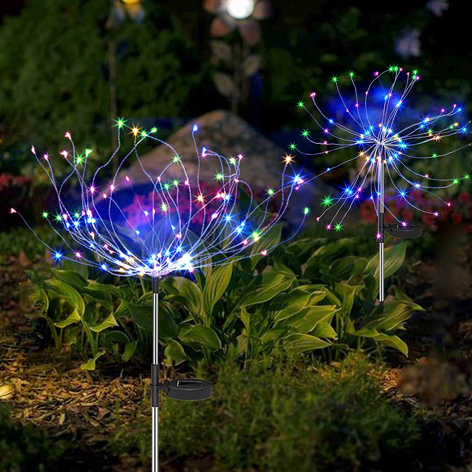 Solarsparks - Lampes solaires d'extérieur style feu d'artifice