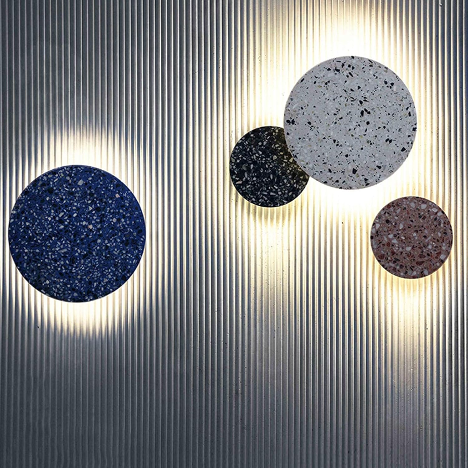 TerraGlow – Lampada da parete in terrazzo scandinavo