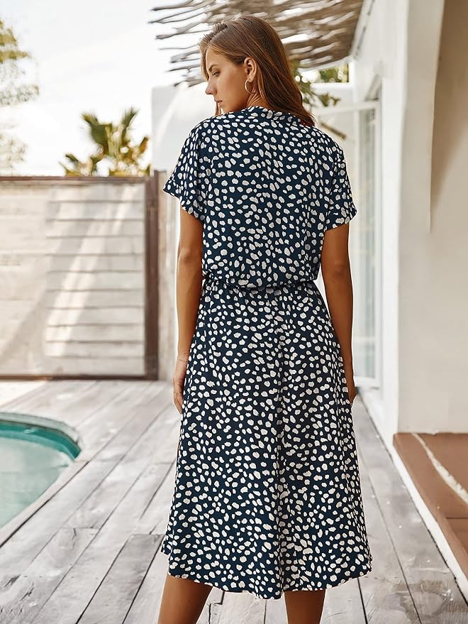 Monique™ | Robe de printemps classique