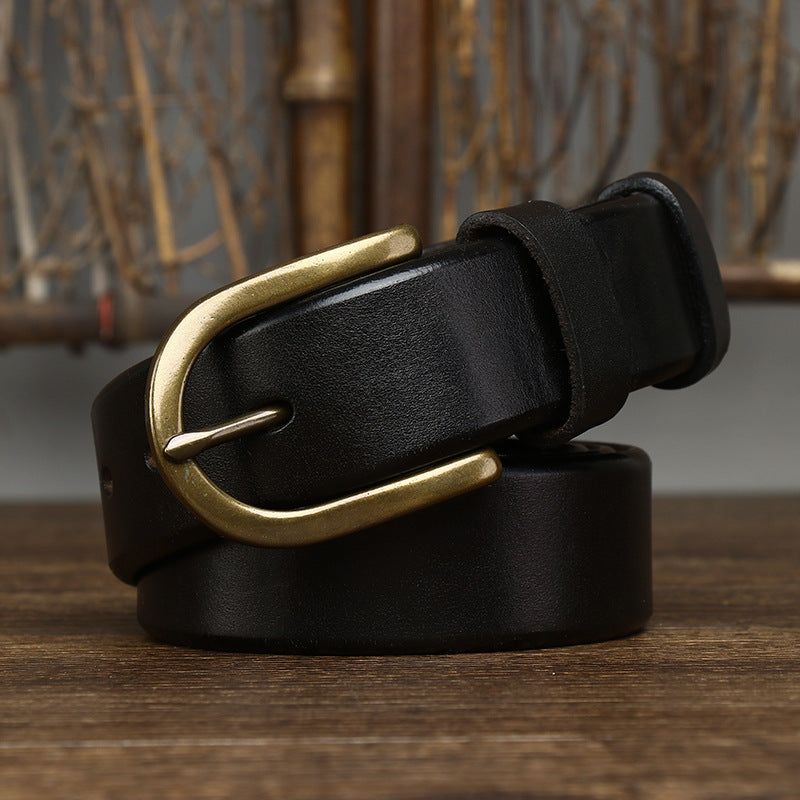 Ceinture en cuir classique pour homme premium