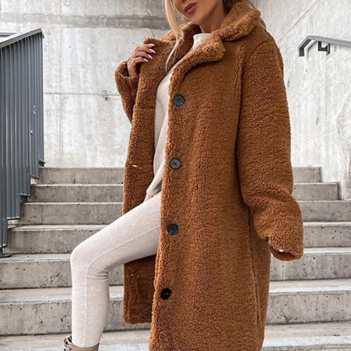 Eloise Stylish Soft Teddy Coat/Jacket