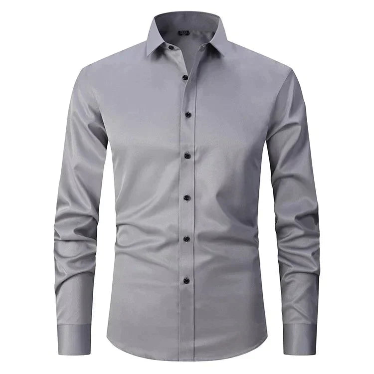 Teddy Stretch Anti-Wrinkle Shirt: una camisa que casi se pone sola