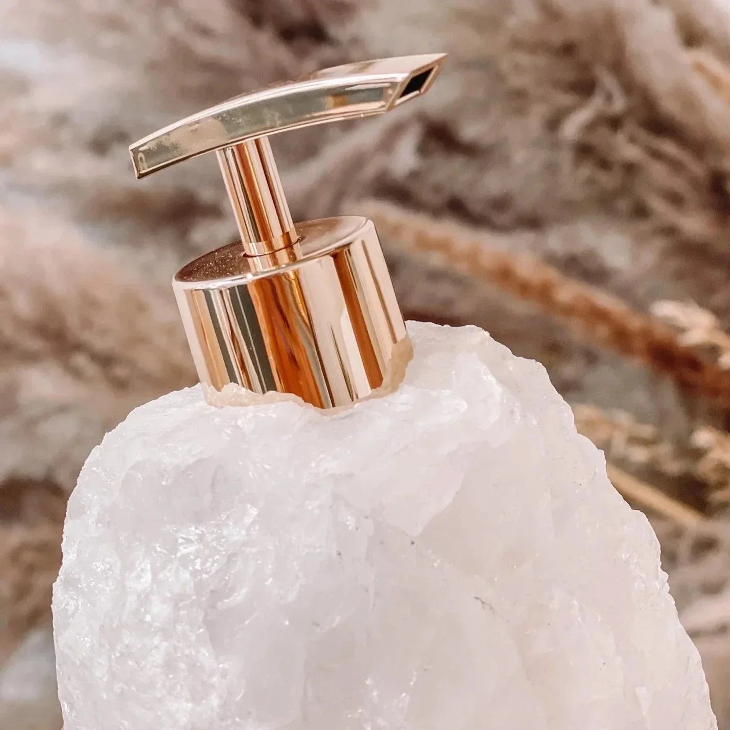 Distributeur de savon en cristal pour salle de bain