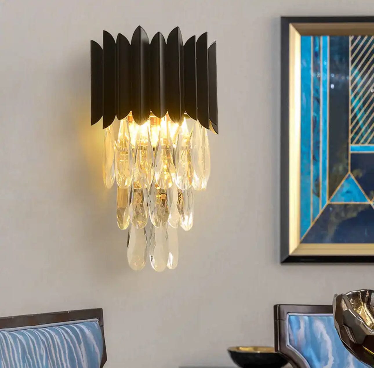 Serena Crystal Wall Lamps