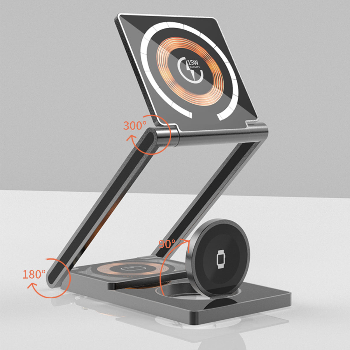 T33-FOUE-IN-ONE WIRELESSFAST CHARGER