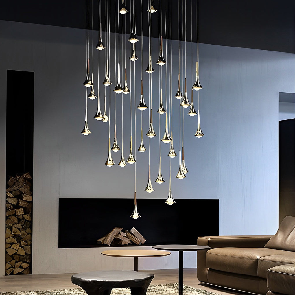 AquaLight - Scandinavian Hanging Lamp in Water Drop Shape