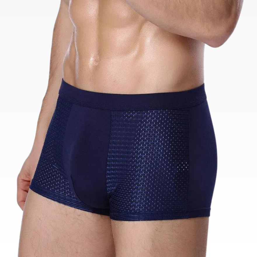 Max - Bamboo boxer shorts set in trendy colours