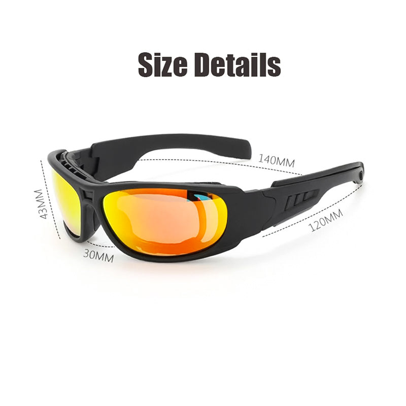 Polarisierte Motorrad-Sonnenbrille C2