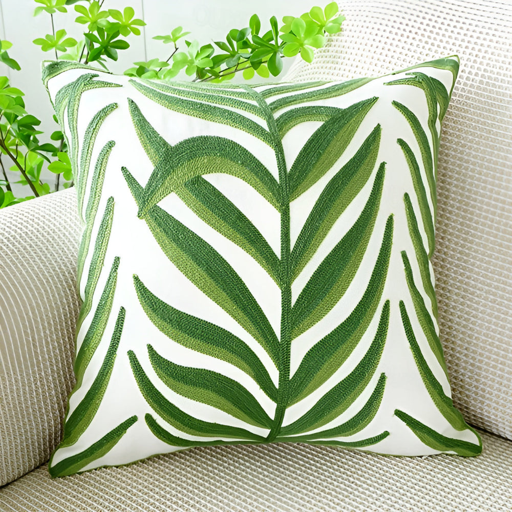 Verdant Paradise Cushion Cover