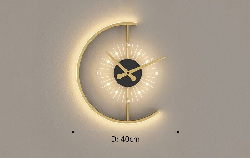 Reloj con luz LED