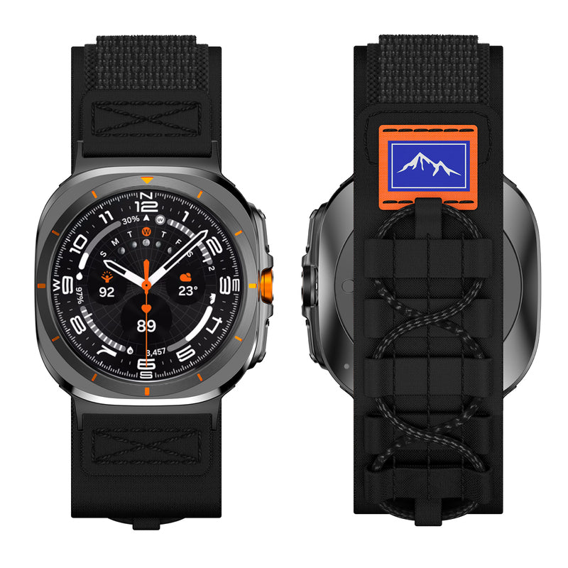 Taktisches Outdoor-Nylonarmband für Samsung Watch Ultra