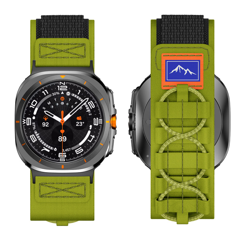 Taktisches Outdoor-Nylonarmband für Samsung Watch Ultra