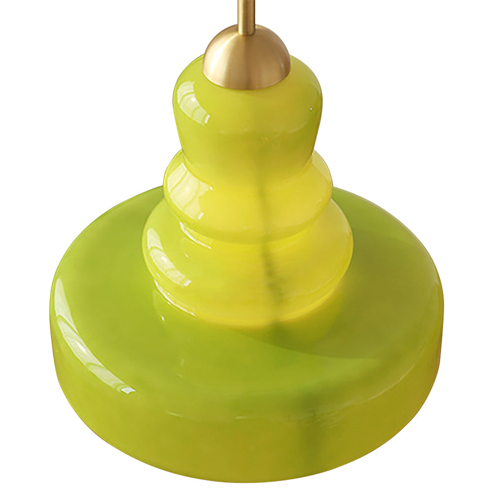 Colorful Bauhaus Gourd Pendant Lamp