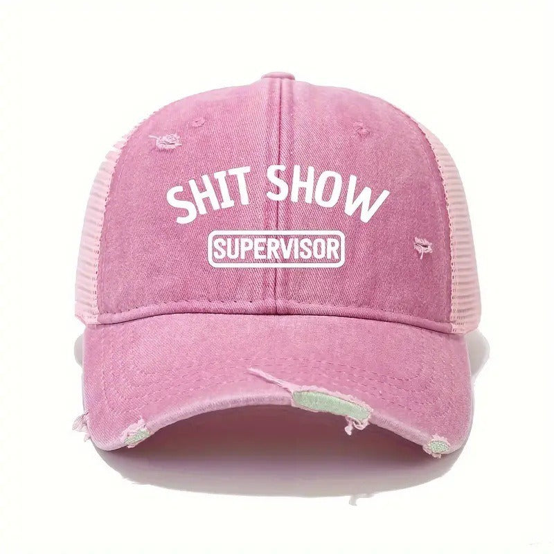 Shit Show Supervisor baseballkeps