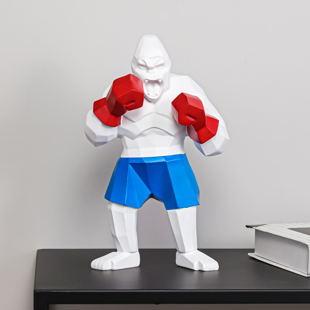 Geometrische Gorilla Boxer