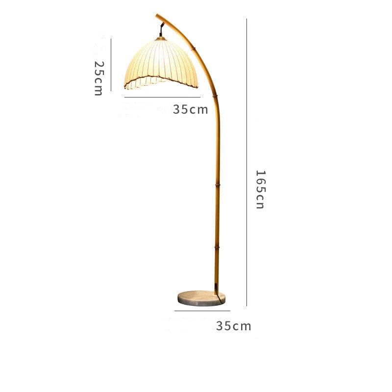 Bamboo Floor Lamp