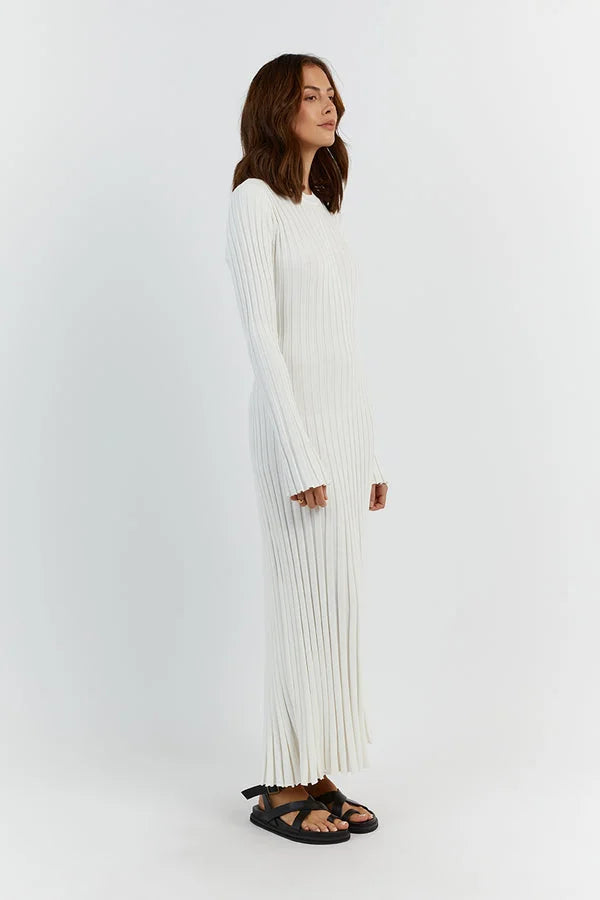 Louia™ | Knitted Dress with Long Sleeves