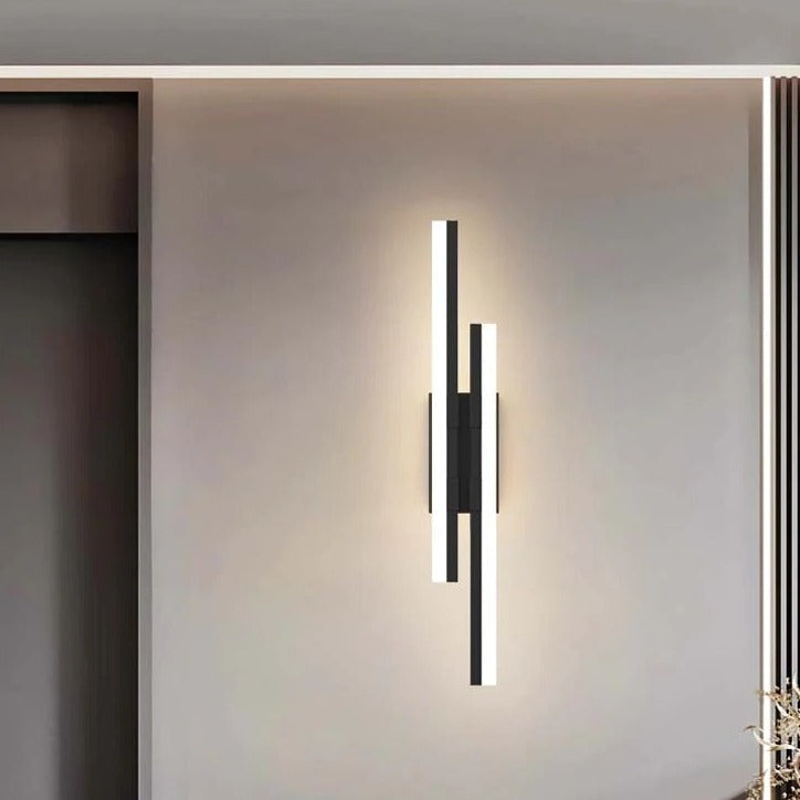 Applique murale LED moderne - Rayures longues