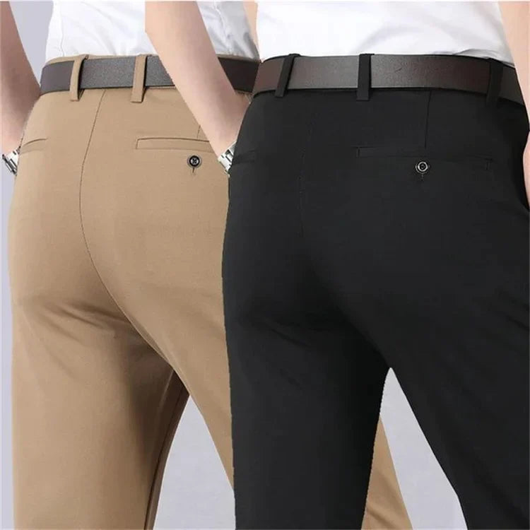 Pantalon classique extensible et confortable pour homme de Rob