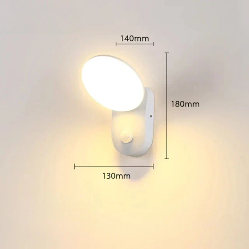 Motionsafe - Lampada da esterno con sensore di movimento