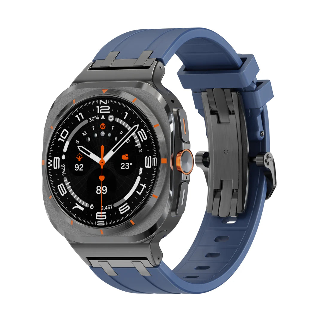 Cinturino in silicone con fibbia a farfalla AP per Samsung Galaxy Watch Ultra