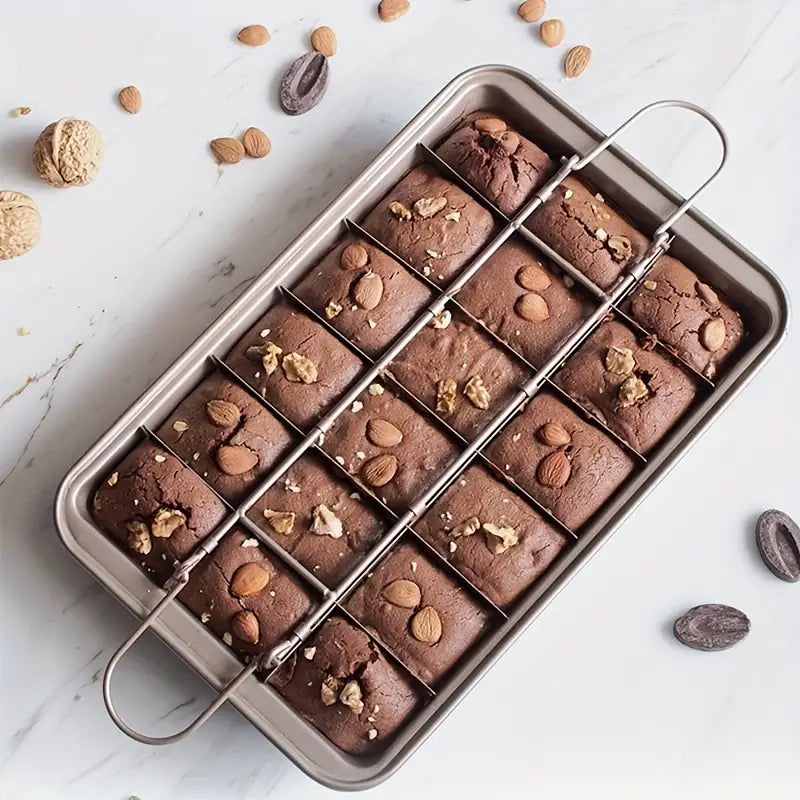 Padella antiaderente per brownie rotta