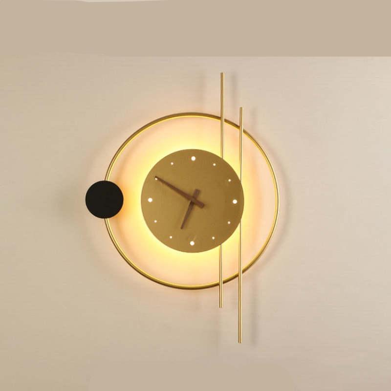 Chronos - Horloge murale avec éclairage LED