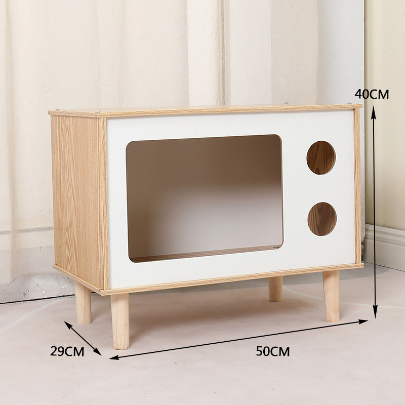 WoodNest Husdjursbädd & Sängbordskombination