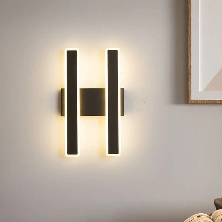 Applique murale LED moderne - Rayures longues